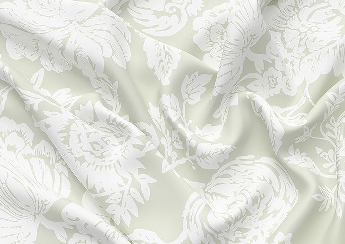 Shabby Chic by Rachel Ashwell Stipple, Sage - Twist&Fit Roman Blind - Image 4